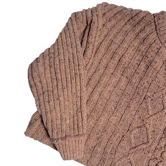 Free People On Your Side Pullover Sweater in Brown Sugar Womens S - Picture 4 of 8